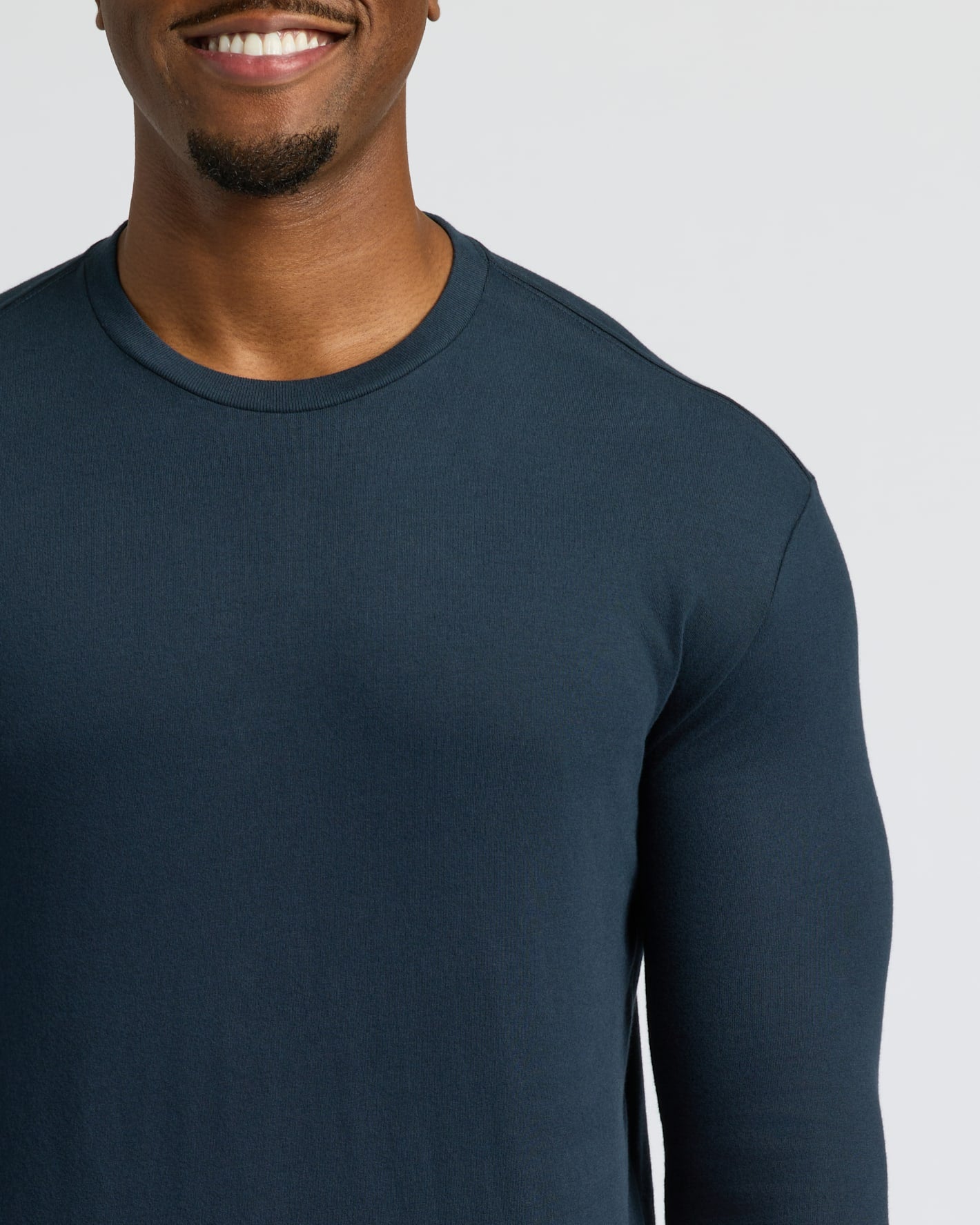 Navy Tall Long Sleeve T-Shirt