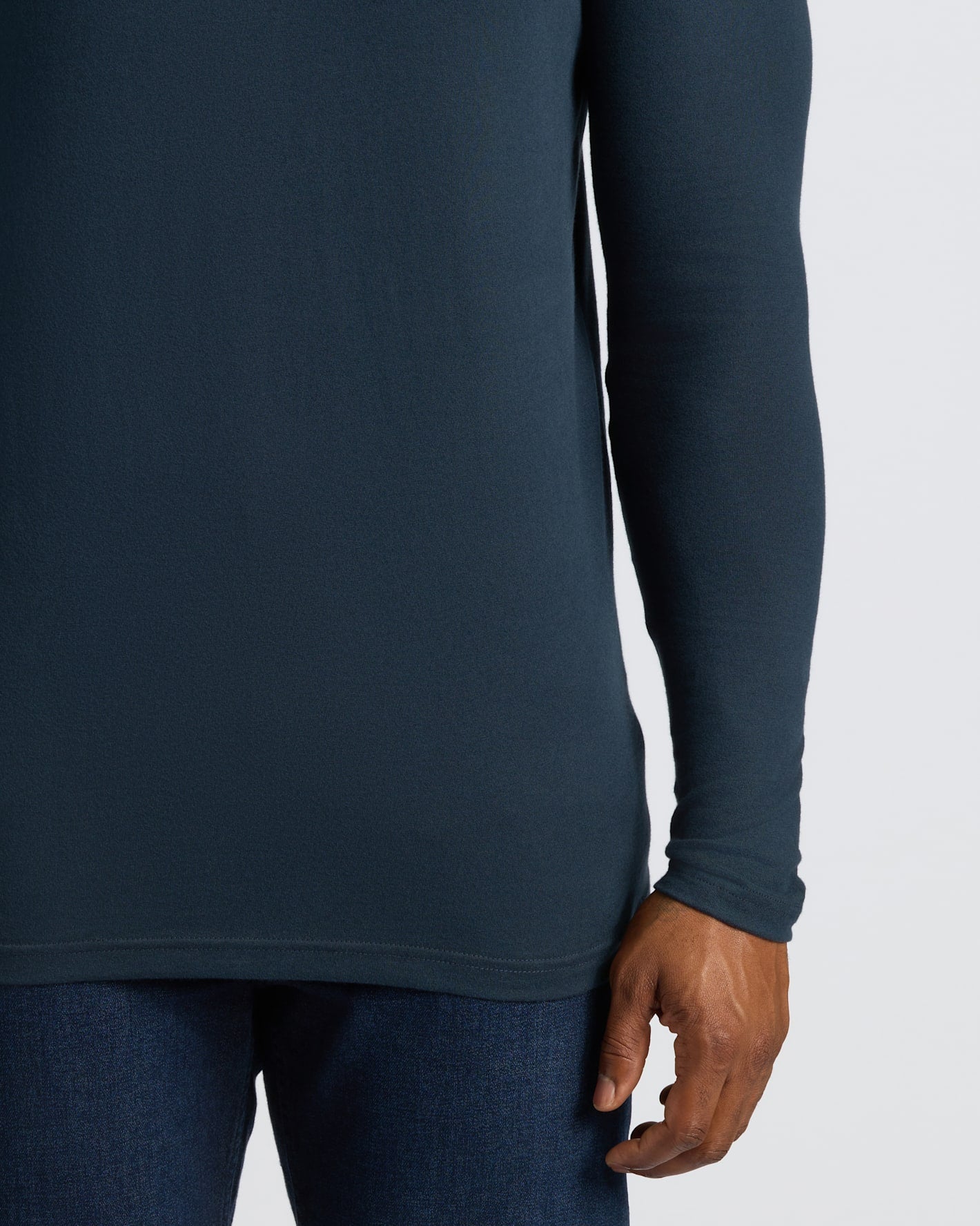 Navy Tall Long Sleeve T-Shirt