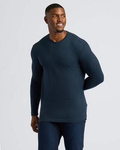 Tall Classic Long Sleeve Crews (3‑Pack)