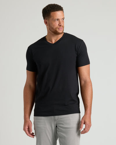 Staple Short Sleeve Tall Classic V-Neck 6-Pack