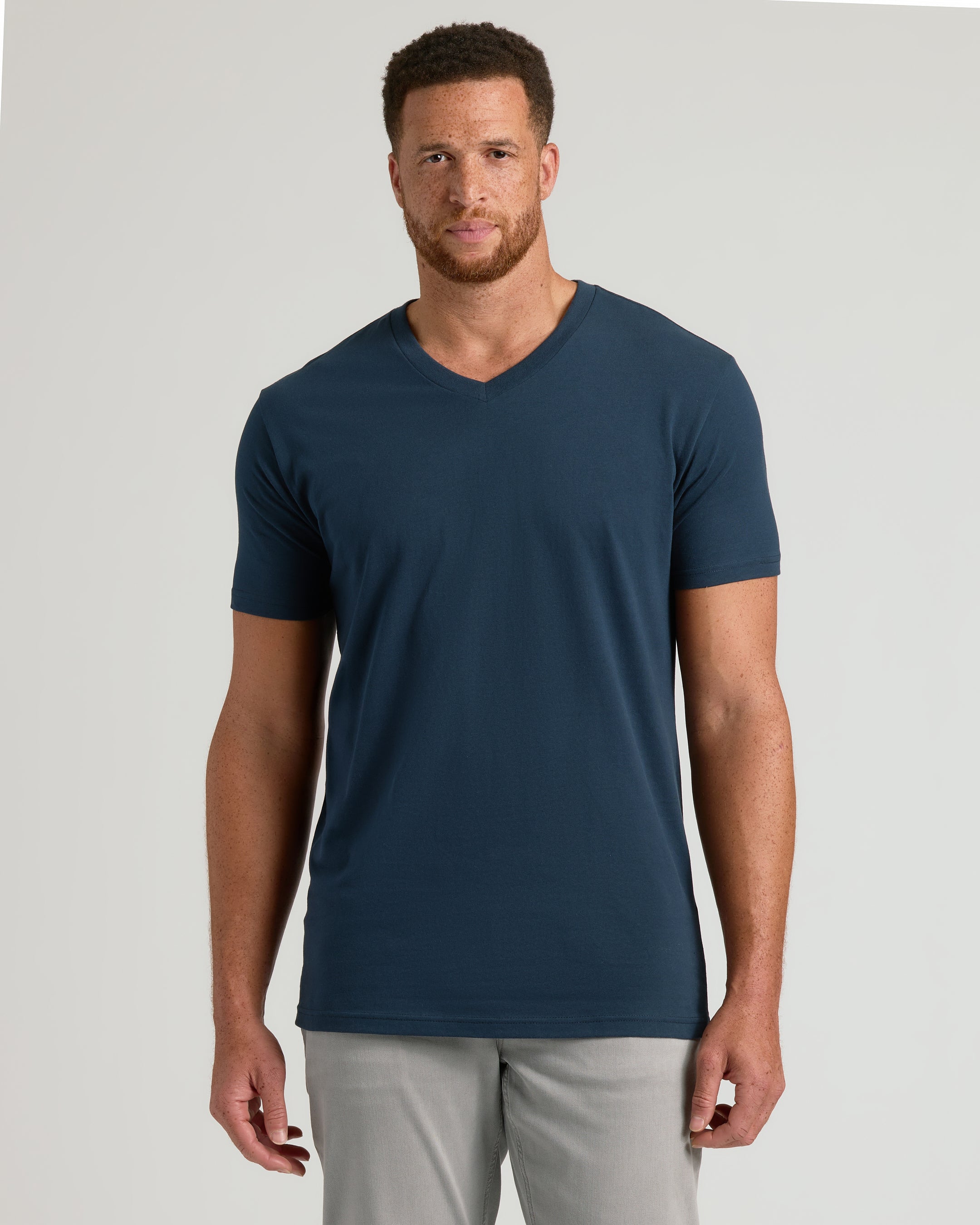 Black Classic V-Neck 6-Pack