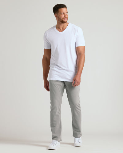 Tall Classic V-Neck - White