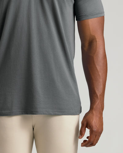 Tall Classic Polo - Carbon