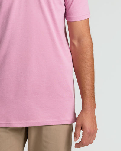 Tall Classic Polo - Heather Mauve