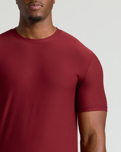 Tall Active Crew Neck - Auburn