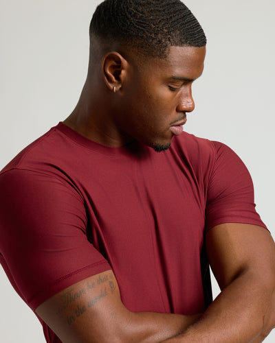 Tall Active Crew Neck - Auburn