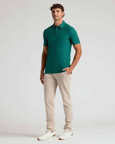 Tall Active Polo - Clover