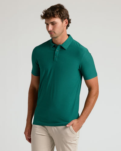 Tall Active Polo - Clover