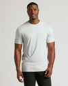 Tall Premium Pima Crew Neck Tee worn by a fit man.