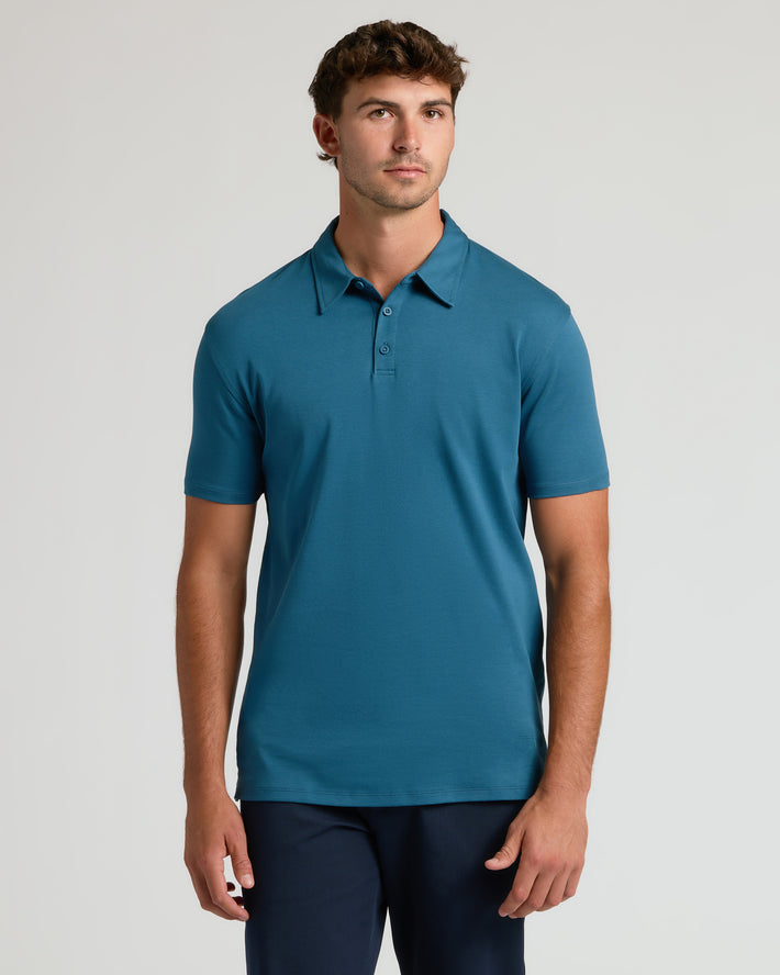 Women's Hollow Pima Sleeveless Polo