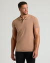Timeless Tall Dressy Polo 3-Pack on model, showcasing fit and style.