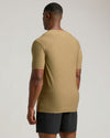 Overland Tall Active V-Neck, back view, highlighting fit and design.