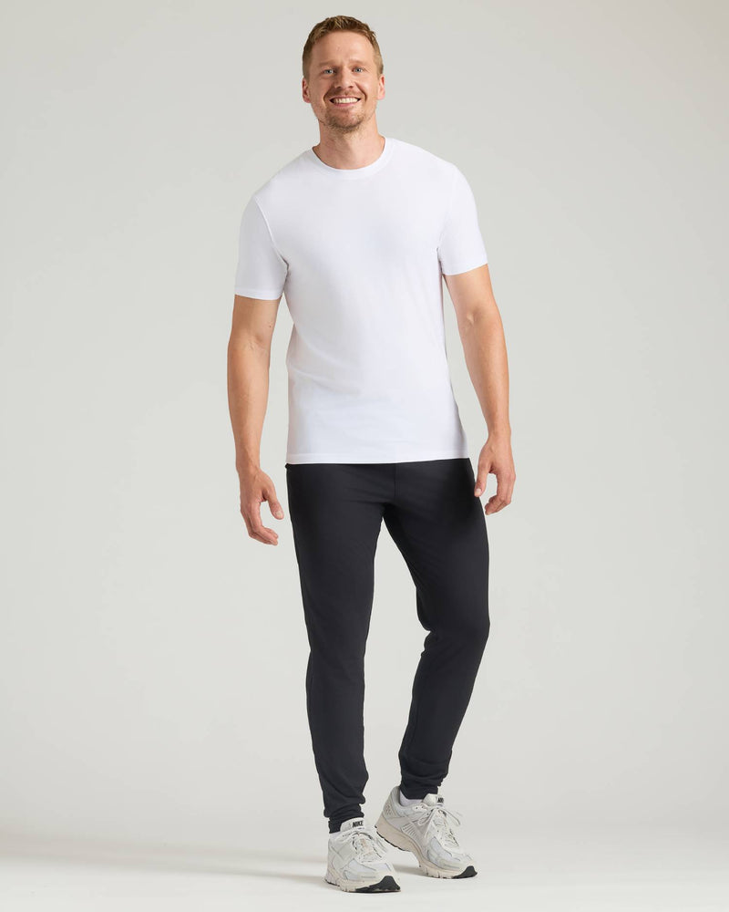 Tall Active Joggers 3-Pack modeled by man in relaxed pose.