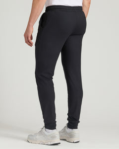 True ClassicBlack Tall Active Joggers with elastic waistband, side pockets, and chunky shoes.