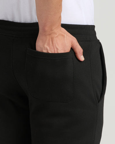 Tall French Terry Fleece Joggers - Black