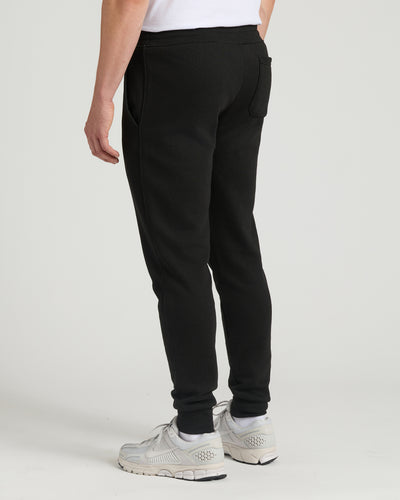 Tall French Terry Fleece Joggers - Black