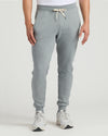 Tall Fleece French Terry Joggers, slim-fit with drawstring and cuffed ankles.