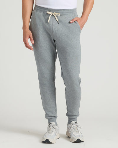 Tall French Terry Fleece Joggers - Medium Heather Gray