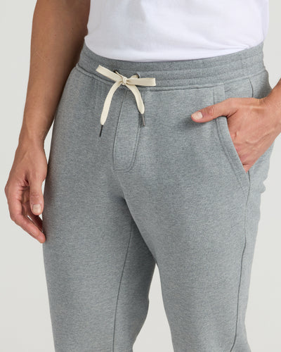 Tall French Terry Fleece Joggers - Medium Heather Gray