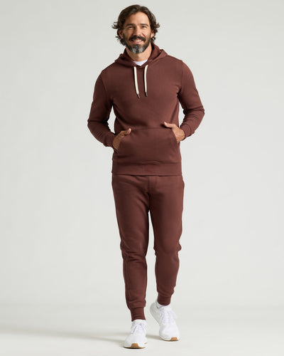 Fleece Pullover Hoodie - Carob