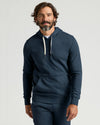 Sudadera con capucha y pantalón deportivo de polar azul marino (paquete de 2)