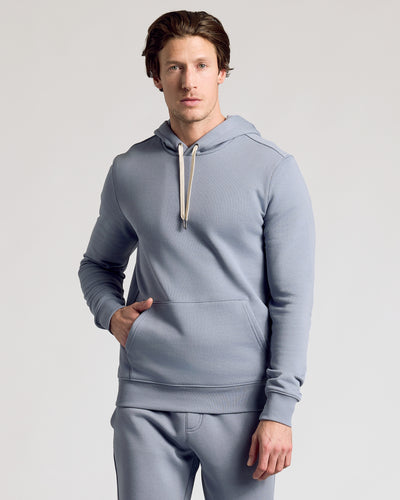 Sudadera con Capucha de Felpa - Dusty Blue