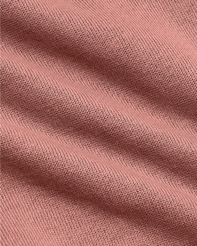 Fleece Pullover Hoodie - Rose