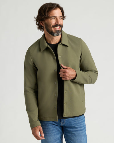 Khaki & Military Green Casual Jacket 2-Pack