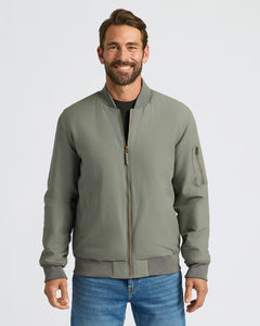 True ClassicCarbon Bomber Jacket