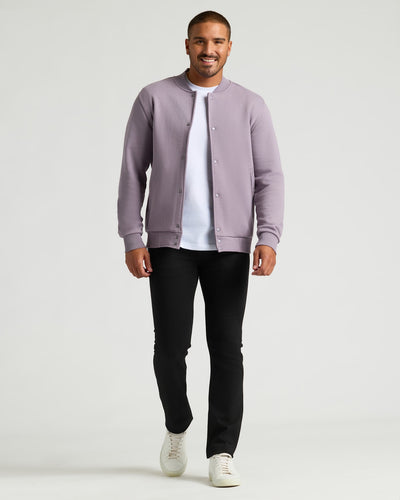 Fleece Bomber Jacket - Thistle