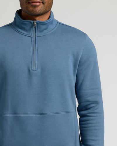 Fleece Half Zip Sweatshirt - Fiord