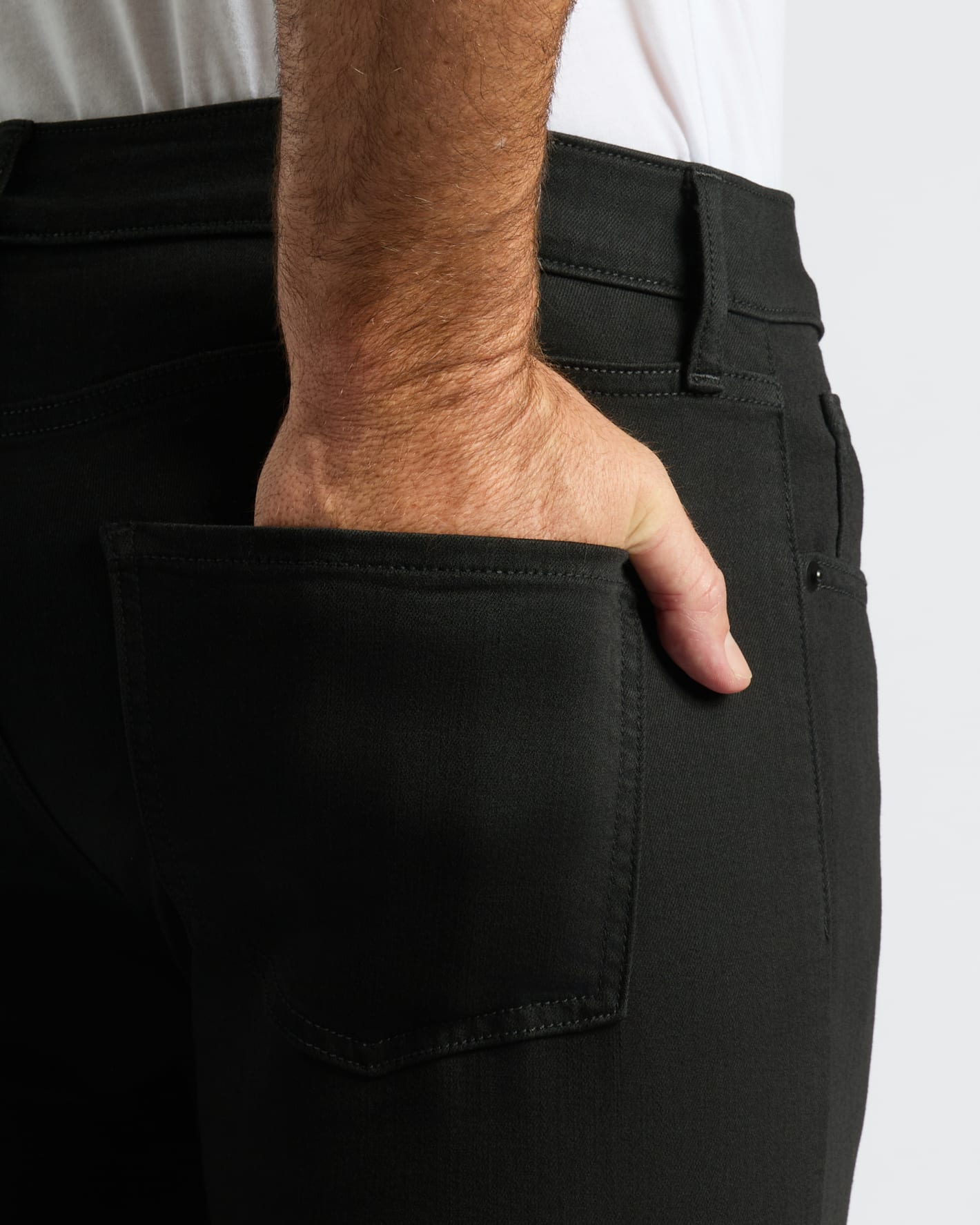 Black Wash Slim Comfort Stretch Jeans