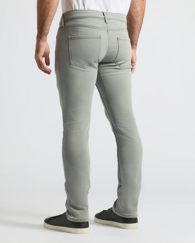 Slim High-Stretch Jeans - Medium Gray Wash