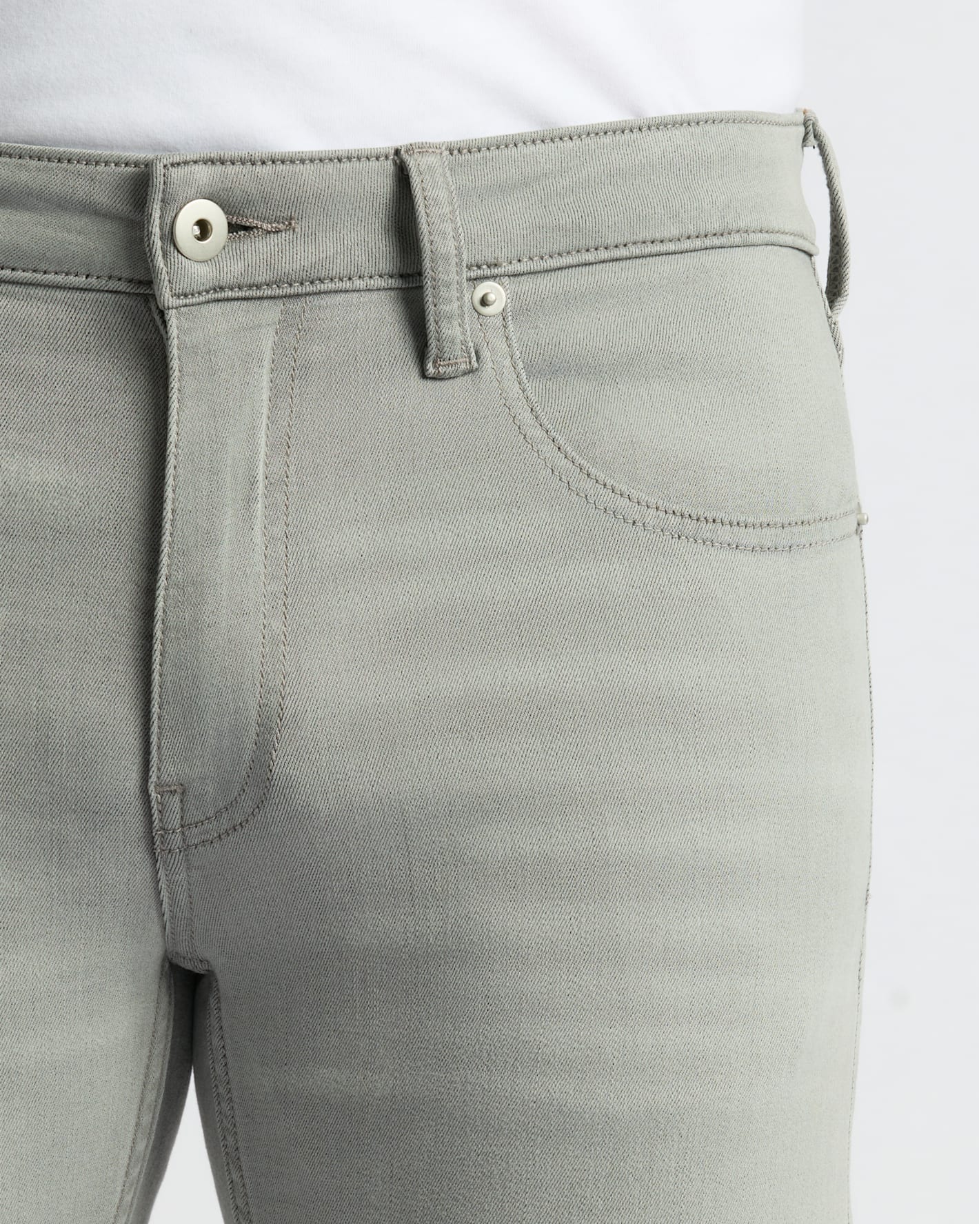 Medium Gray Wash Slim Comfort Stretch Jeans