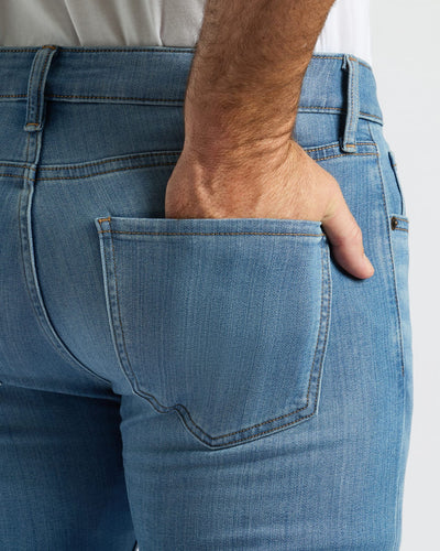 Slim High-Stretch Jeans - Medium Indigo Wash