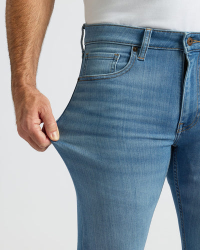 Slim High-Stretch Jeans - Medium Indigo Wash