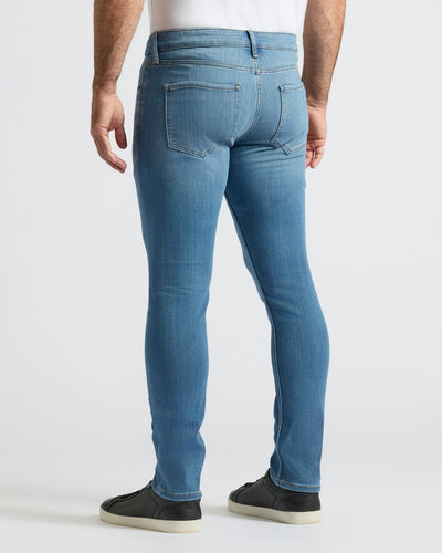 Slim High-Stretch Jeans - Medium Indigo Wash