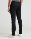 Black Slim Comfort Knit Chino Pant