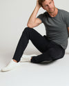 Black Slim Comfort Knit Chino Pant