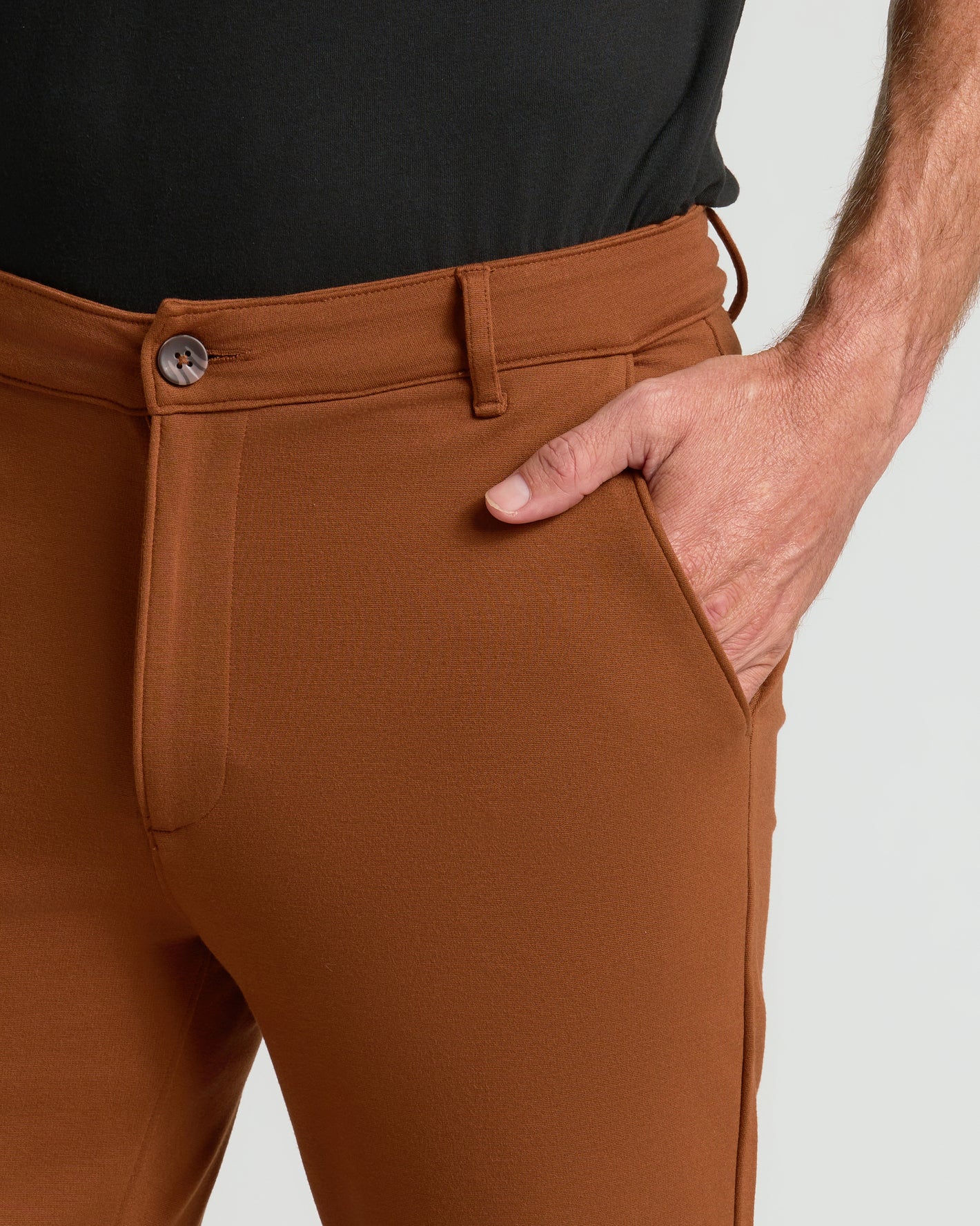 True Classic Suede Brown Slim Comfort Knit Chino Pant | 33/32L / 33/32L True Classic Suede Brown Slim Comfort Knit Chino Pant | 33/32L / 33/32L