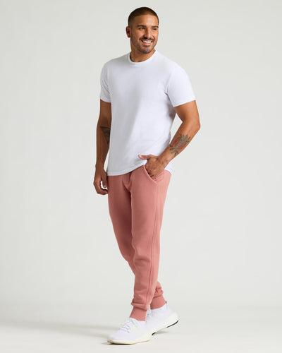 Fleece Joggers - Rose