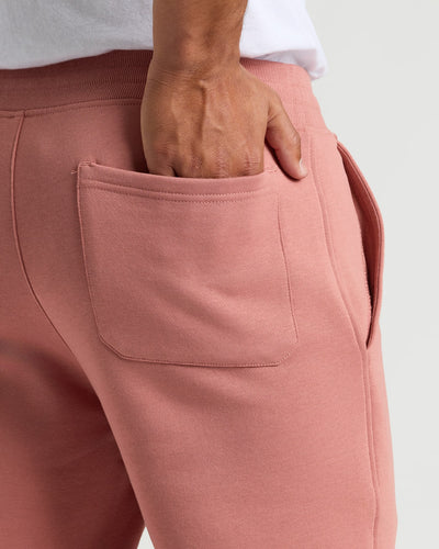 Fleece Joggers - Rose