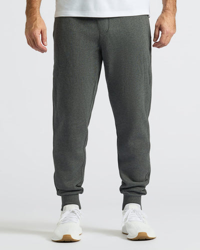 Fleece Joggers - Charcoal Heather Gray