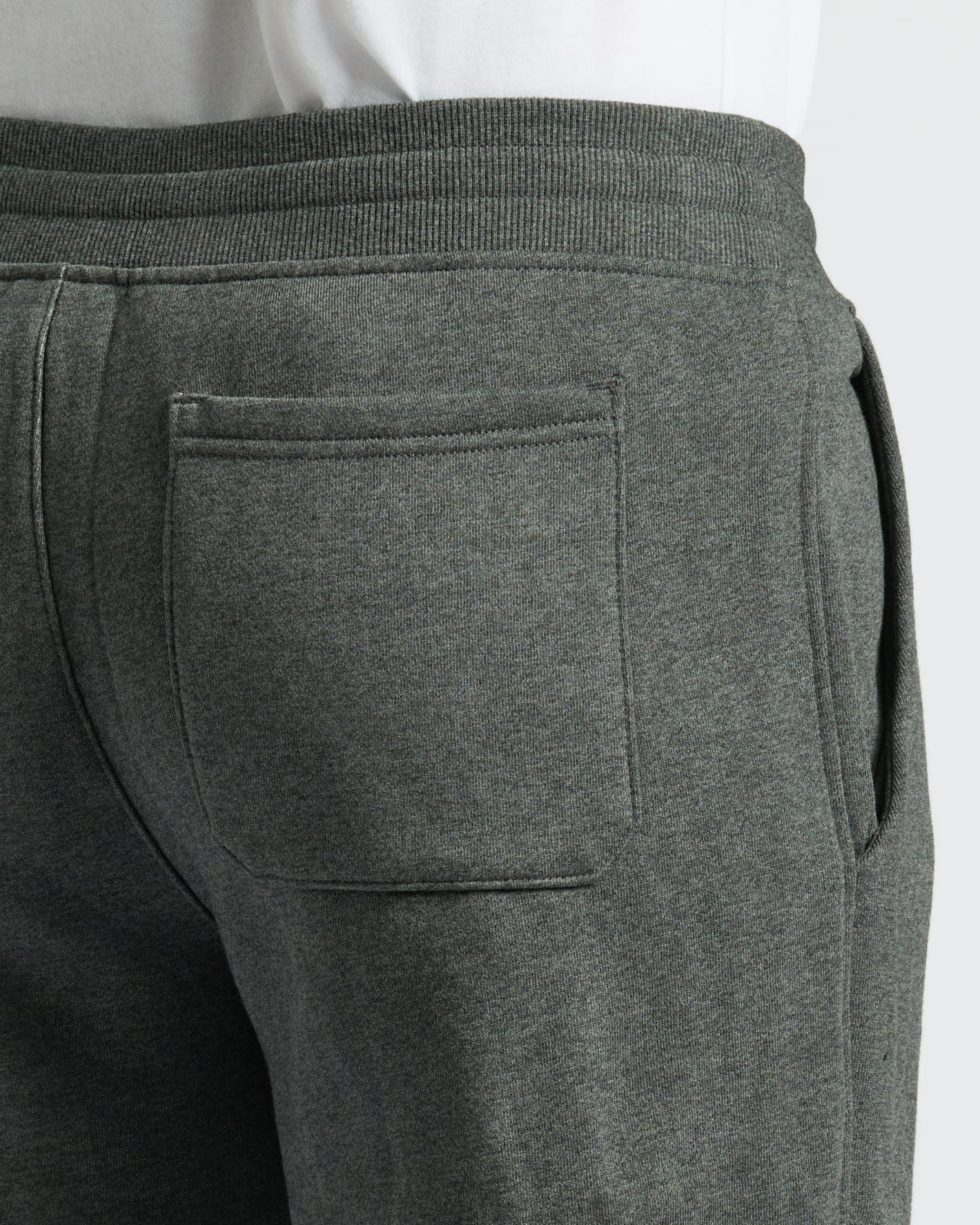 Charcoal Heather Gray Fleece French Terry Joggers 2-Pack