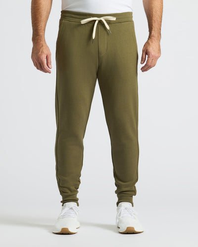 Fleece Joggers - Military Green
