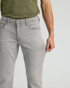 Medium Gray Wash Straight Comfort Stretch Jeans