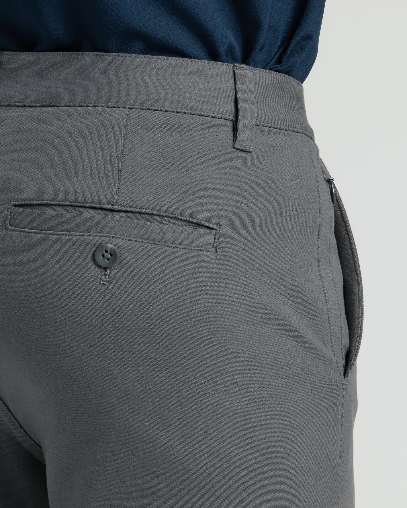 Navy & Carbon Slim Chino Pants 2-Pack, featuring welt pocket and belt loop.