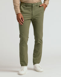 Military Green Slim Chino Pants 2.0