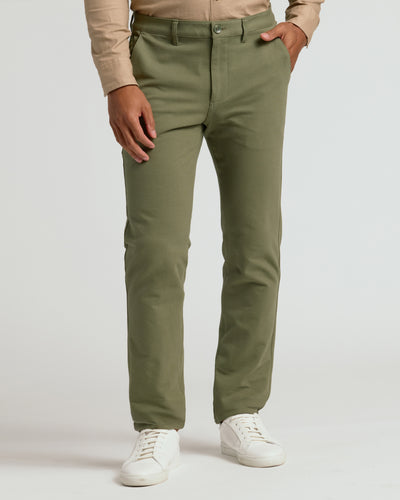 true classic dress pants True Classic Khaki Slim Comfort Knit Chino Pant