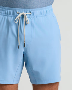 True ClassicCoast Active Quick Dry Shorts with Liner, elastic waist, drawstring, pockets.